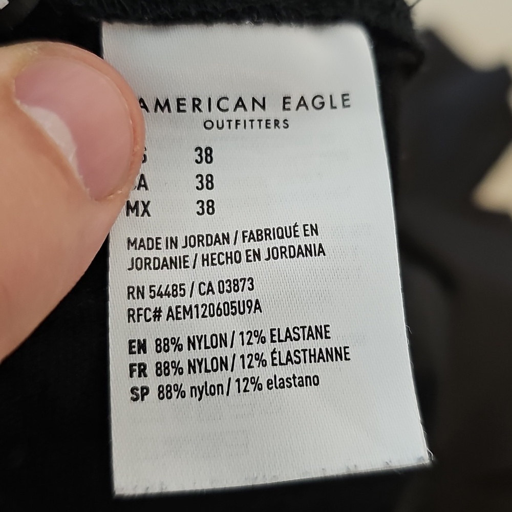 American Eagle Outfitters Black 38" Men's Shorts - Picture 8 of 8